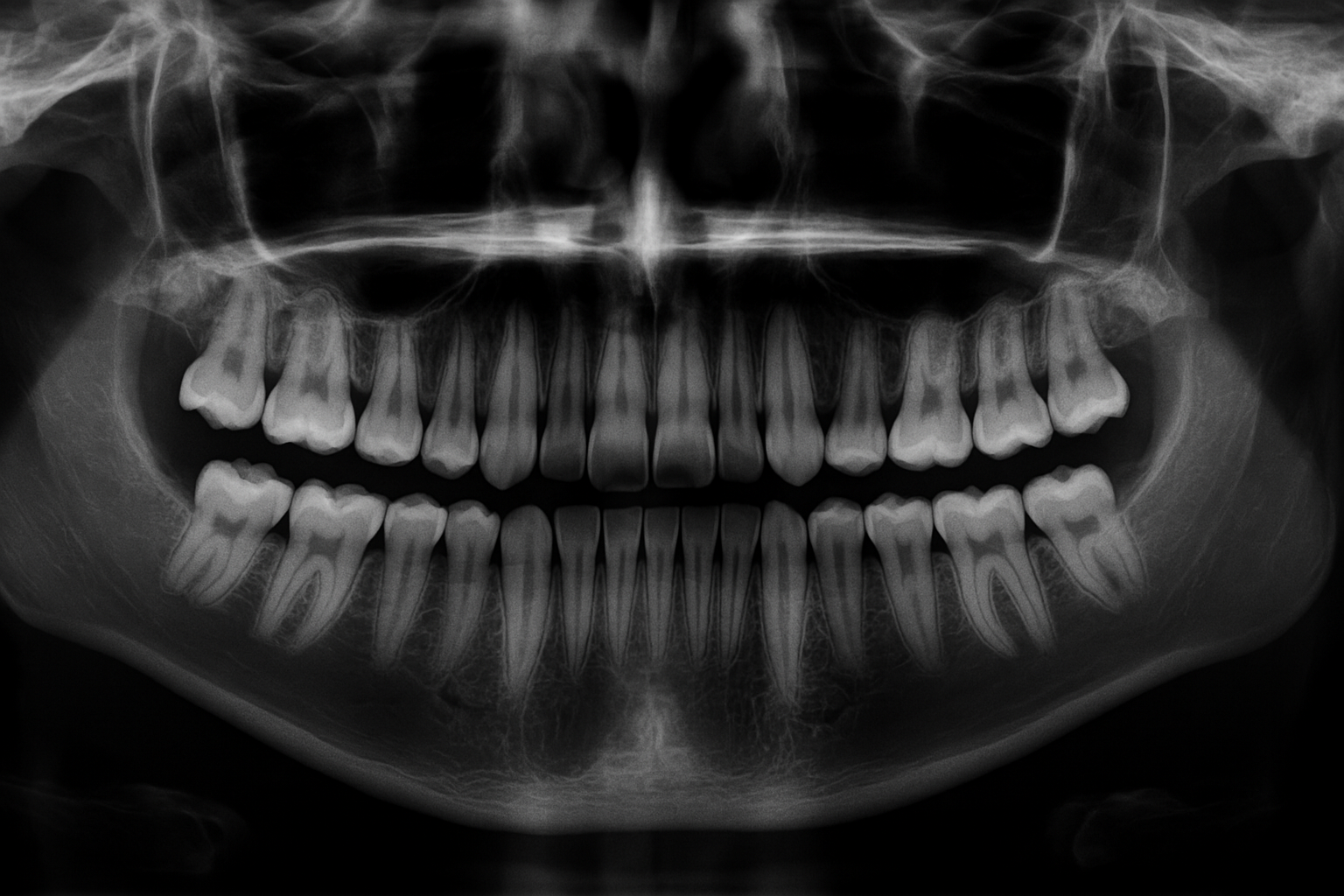 Ortopantomografía en uso